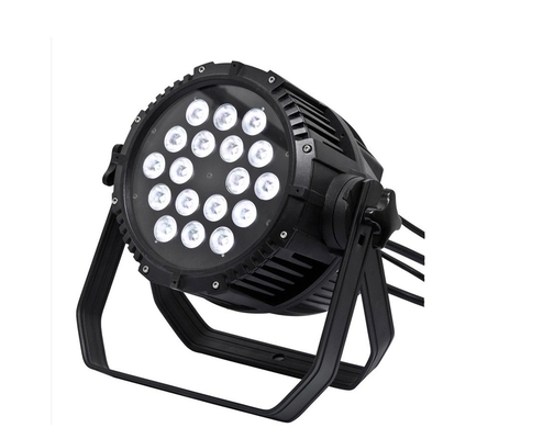 Éclairage à haute luminosité 18PCS 200W 6in1 étanche LED PAR avec couleur RGB