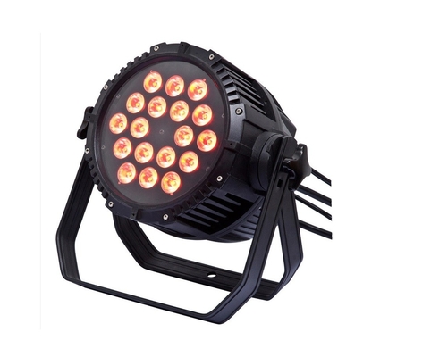 Éclairage à haute luminosité 18PCS 200W 6in1 étanche LED PAR avec couleur RGB