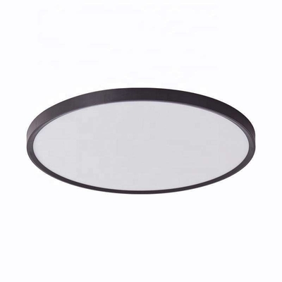 Lumières de plafond LED blanches et noires 18W à trois couleurs et 40000 heures de travail