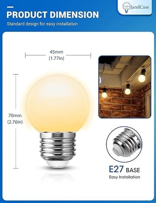 G45/Ball de golf ampoule LED/5W personnalisable éclairage de la maison Lumière intérieure 110v/220v lampe LED