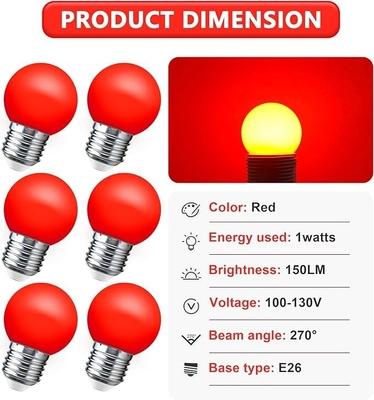G45/Ball de golf ampoule LED/5W personnalisable éclairage de la maison Lumière intérieure 110v/220v lampe LED