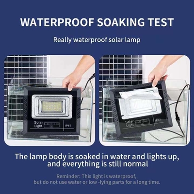Lampe Flux lumineux lm 300lm-800lm IP65 projecteur solaire pour commutateur de chronométrage extérieur