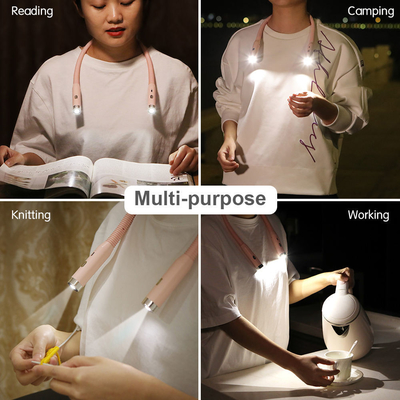 Lampe de bureau à LED à charge flexible pour le cou Lumière de lecture