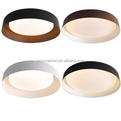 Lumière de plafond LED 5CCT ou 1CCT DIM pour la décoration intérieure moderne du milieu du siècle 12 pouces/14 pouces/16 pouces