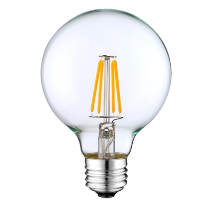 4W G125 E26 ampoule globale à LED à filament de saphir pour le bouton manuel et le support de l'obscurcissement