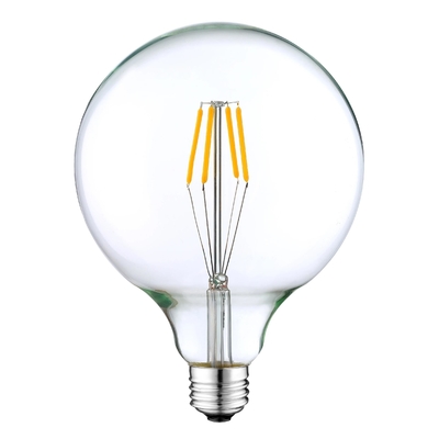 4W G125 E26 ampoule globale à LED à filament de saphir pour le bouton manuel et le support de l'obscurcissement
