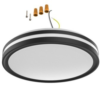 5CCT 2000K Lumière de nuit Lumière de dôme moderne Lampade de plafond LED 10 pouces / 13 pouces / 15 pouces pour l'éclairage domestique