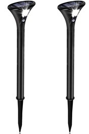 High Pole LED Floodlight projecteur de jardin avec capteur d'obscurité solaire extérieur