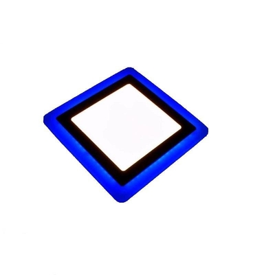 Double couleur 3 2w Ultra Slim Carré Panneau Led Lumière 2- et Dimmer Support Garantie