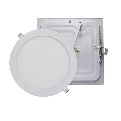 3 pouces 6w encastrés rond ultra mince plafond LED aluminium panneau lumineux avec IP20
