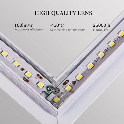 Home Office 40W pliable 60 * 60cm cadre lumineux à LED avec alliage d'aluminium