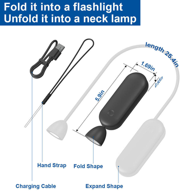 Type de batterie au lithium Flexible LED Livre pliable Pour la protection des yeux Noir