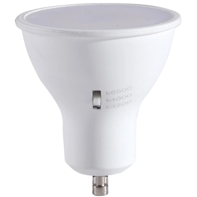 Lumières de type 120D 6W commutables multi-CCT à LED GU10 avec 80 CRI