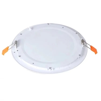 Éclairage de panneau LED à haut rendement lumineux 3W-24W pour montage en retrait/surface en blanc