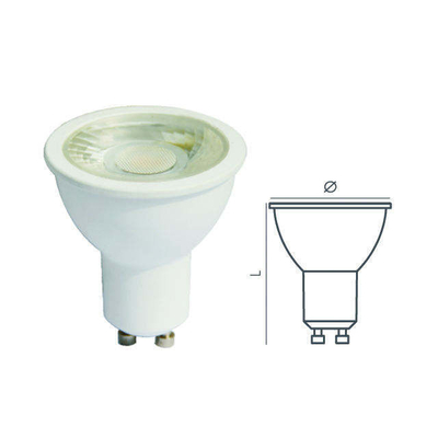 L'éclairage de l'ampoule à LED 7W MR16 Gu10 Spotlight 36° /60° /120D