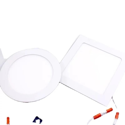 Durée de vie 15000 heures AC 85-265V 6W 12W 18W 24W Lampe à LED ronde et carrée