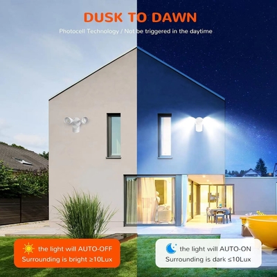 Longue durée de vie 20W IP65 Sensor de mouvement LED blanc Lumière de sécurité pour éclairage extérieur