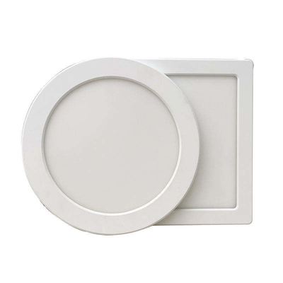 Lumières de panneau LED à large application pour 6w 12w 18w 24w Smd Carré Surface ronde montée
