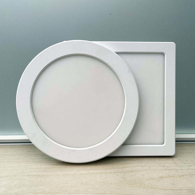 Lumières de panneau LED à large application pour 6w 12w 18w 24w Smd Carré Surface ronde montée