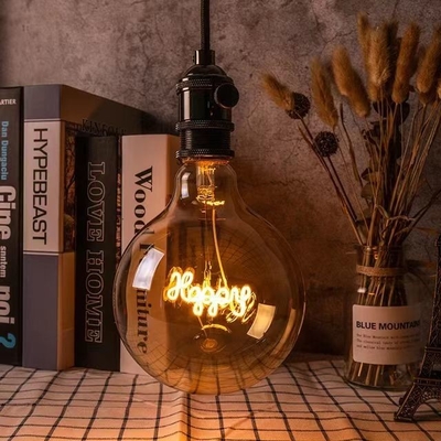AC 85-265V Voltage d'entrée 4W LED verre clair ampère Edison ampoule pour l'éclairage décoratif