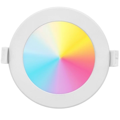 Smart RGB LED Downlight TH0356 Design moderne Panneau lumineux en plastique pour la décoration de la maison et du bureau