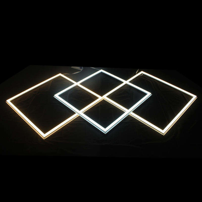 595*595*15 Tricolore Dimmable Ultra Slim Led Flat Panel Frame Température de la lumière C -20 45