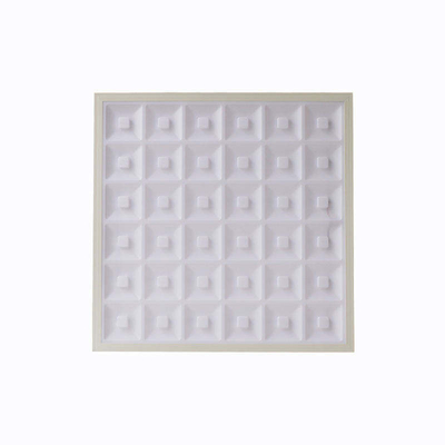 Panneau lumineux à LED 42W carré reculé 600x600 rétroéclairé 4100K CCT pour un design moderne