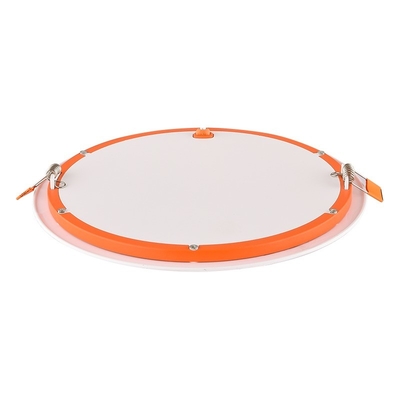 Panneau lumineux à LED à plafond ultra-mince et rond de 18 W avec température de fonctionnement C -20 45