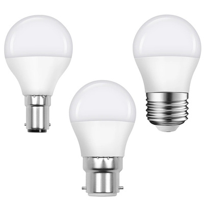 Bougie LED en forme de balle de golf 5W 110v/220v E17 E27 B22 Base personnalisable pour l'éclairage intérieur