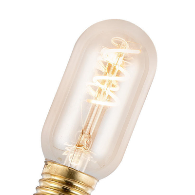 T45 3w ampoule à filament de verre à courbe simple ampoule à LED souple et flexible pour l'éclairage