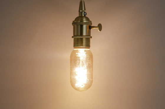 T45 3w ampoule à filament de verre à courbe simple ampoule à LED souple et flexible pour l'éclairage