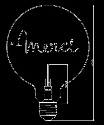 IP44 Conception unique de la lampe de table à LED