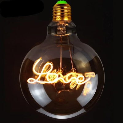 Lampe à incandescence à LED à faible intensité de 4 W de la série G80/95 avec 30000 heures de travail et 220-240 V de tension