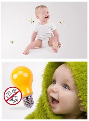 Éclairage anti-insectes ampoule LED 530-590nm pour tension d'entrée AC 120/230V Gardez les insectes à l'écart