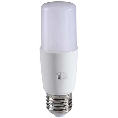 Éclairage de lampe en plastique 8W12W Bougie en forme de T 3CCT 3000K/4500K/6000K 36000 heures de durée de vie