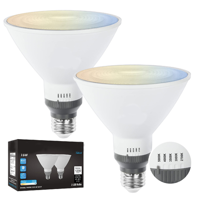 Puissance 6 Compteur Blanc froid E26 5000K projecteur LED ampoule de projecteur pour éclairage extérieur