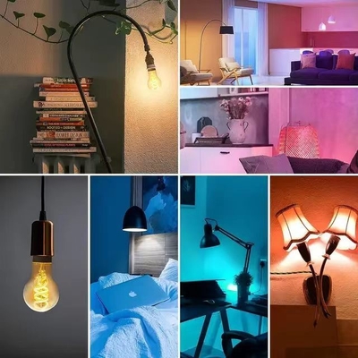 Lampe à efficacité lumineuse de 85lm/w ampoule LED avec atténuation intelligente de la lumière et changement de couleur
