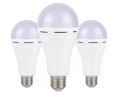 L'efficacité lumineuse de la lampe 85lm/w ampoule LED rechargeable d'urgence B22 E27 12W 1000lm