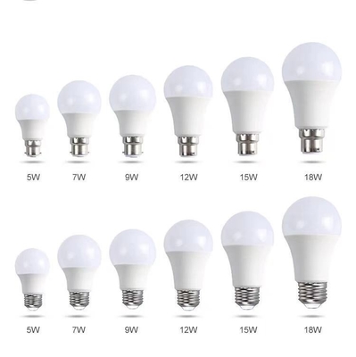 10W/12W Ambulance à LED A19/A60 E27/B22 2700K 6500K pour une température de fonctionnement de -10 50C