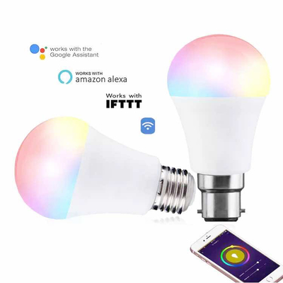 Bulbe LED en aluminium à Zigbee Wifi avec application mobile et commande vocale Alexa