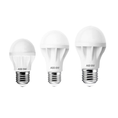 Lampe LED intérieure 5w 7w entièrement en plastique avec conception de bâton et source lumineuse LED sans tracas