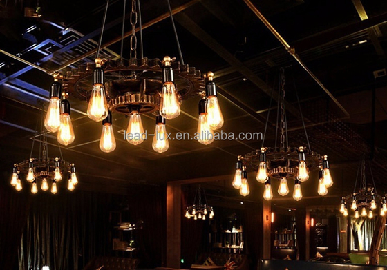 L'alimentation en courant alternatif LED filament ST58 ST64 ampoule pour éclairage domestique personnalisé économe en énergie