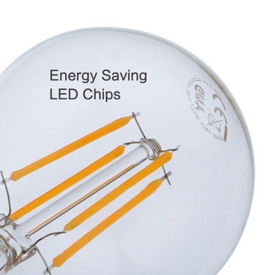 ETL C35 E11 Globe LED Filament Bulb 4W 120C Dimmable pour l'éclairage et la conception des circuits