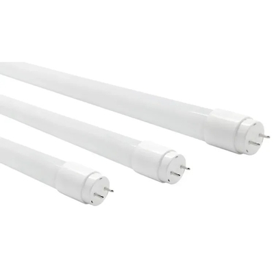 Éclairage de jardin Pipe fluorescente en verre de 1,2 m avec une efficacité lumineuse élevée 9w 18W 24W