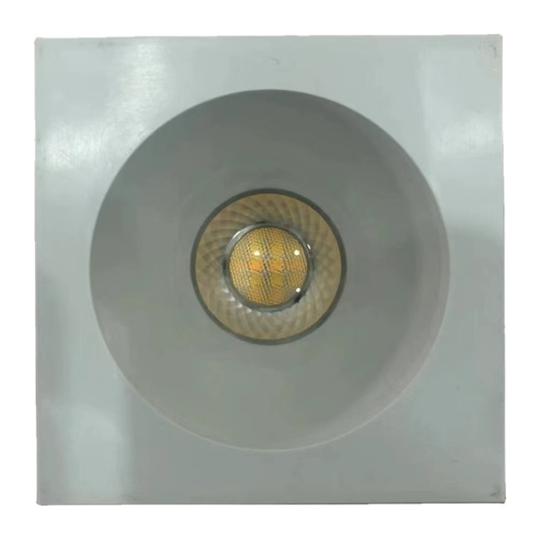Durée de vie heures 30000 6W Carré Anti-éblouissement Plafond lumineux COB projecteurs pour LED Downlight