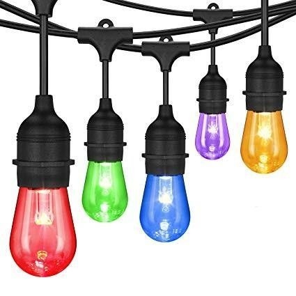 Décoration Rgb S14 Led Holiday String Light Pour une LED multicolore Fréquence 50Hz/60Hz