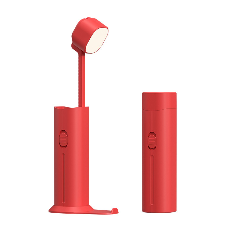 1200/5000mAH batterie rechargeable couleur rouge USB LED lampe de table de protection oculaire puissante