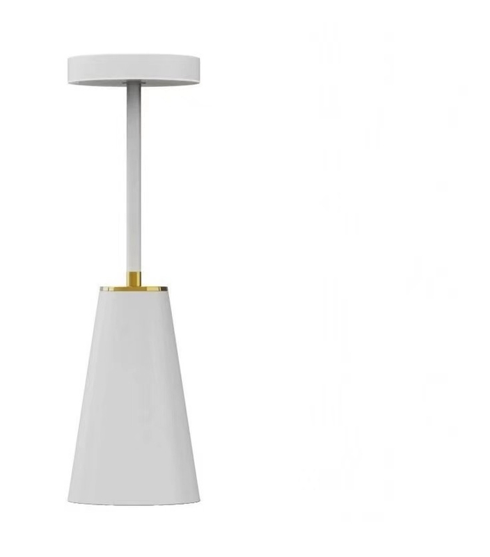 Touch Switch Lumière de nuit métallique Atmosphère Lampe de table pour la décoration de la lumière LED intelligente