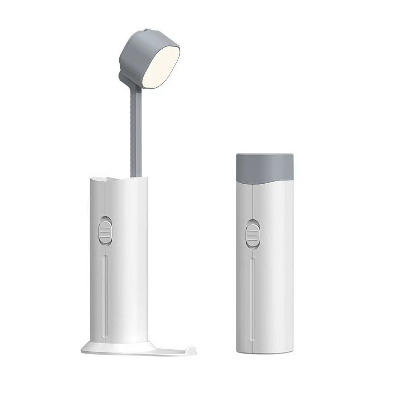 Lampe de table à protection oculaire à LED USB avec une lampe de poche puissante et une batterie rechargeable