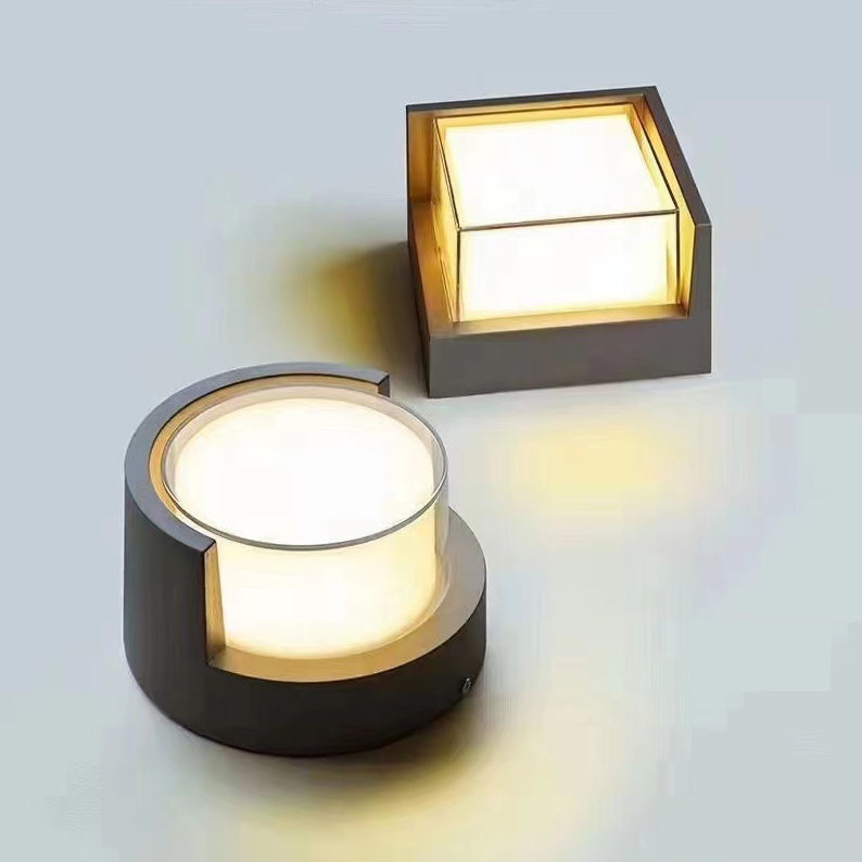 Température de couleur 5000K LED Wall Light Smart IP65 Matériau PC extérieur pour le jardin de fête
